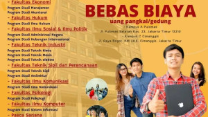 Pendaftaran Online Mahasiswa Baru Universitas Jayabaya Tahun Akademik 2023/2024 Gelombang Terakhir